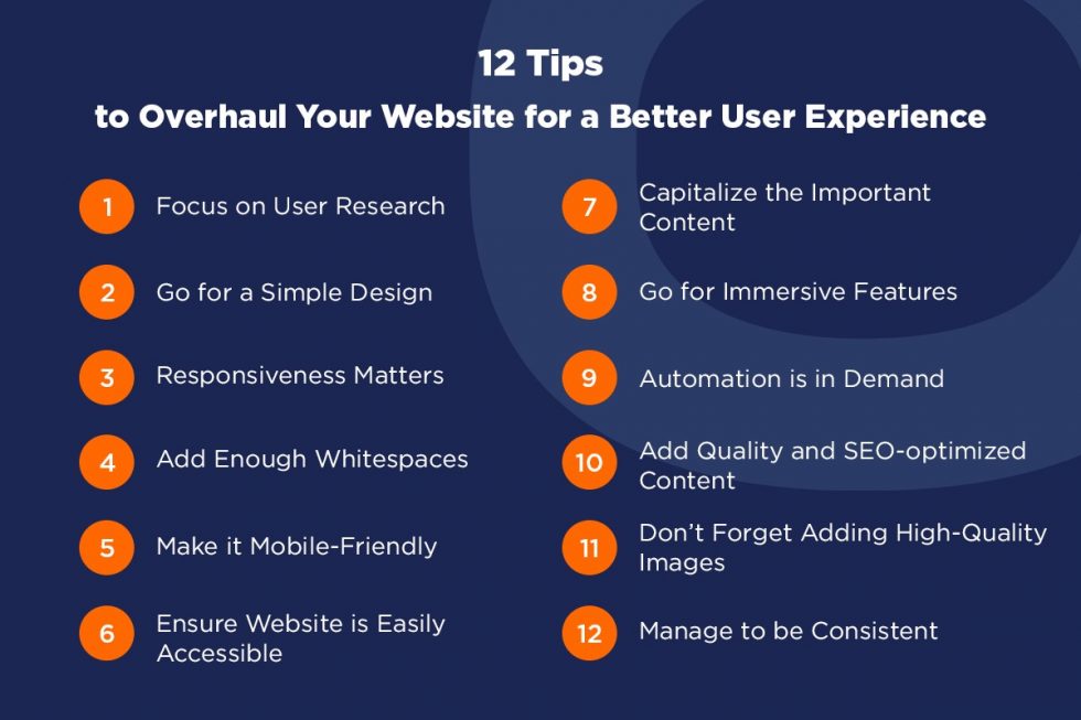 12 Tips to Overhaul Your Website