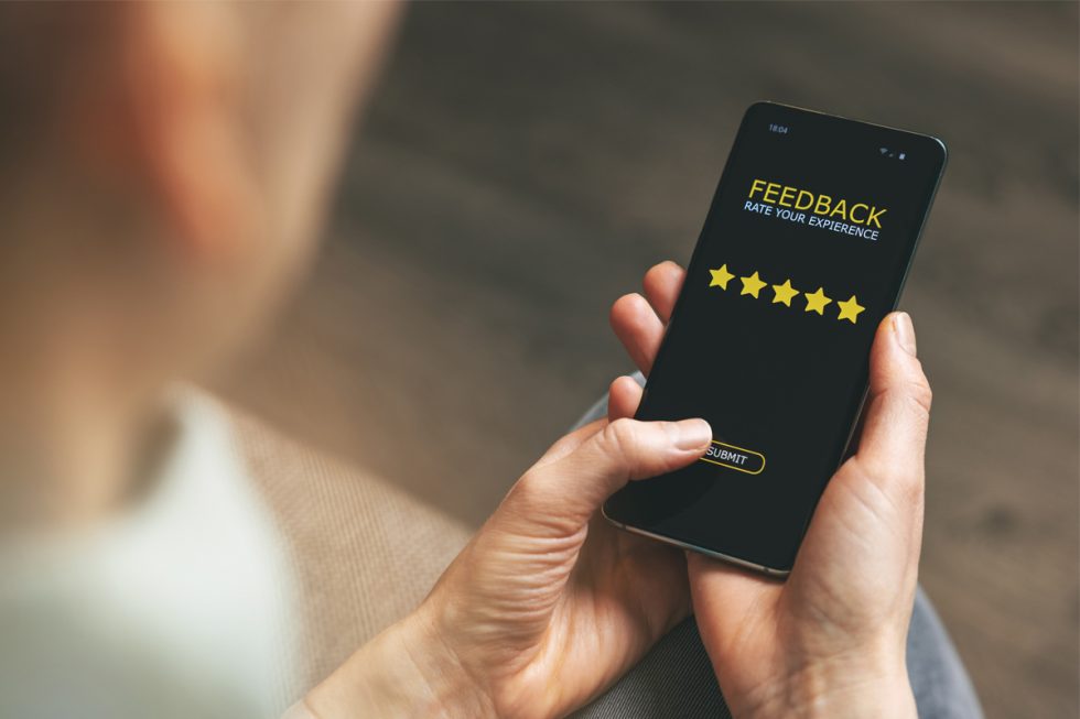 user feedback