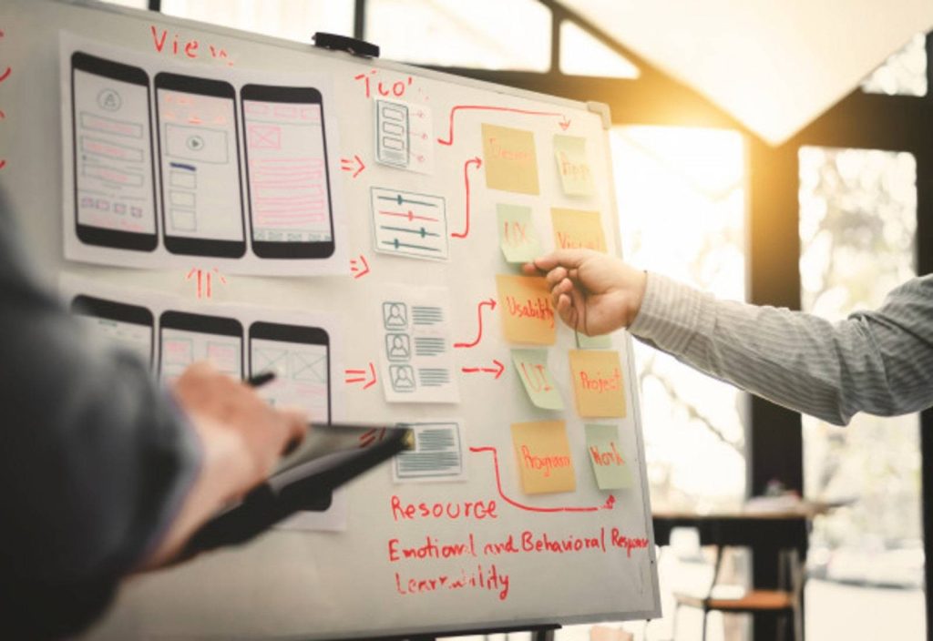 ui/ux design of app